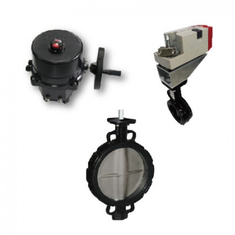 Honeywell霍尼韋爾V8BF電動蝶閥含執行器V8BFW16-100/NOM-P2A-E